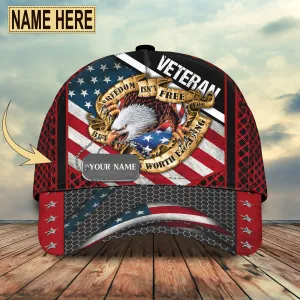 Veteran - Personalized Name Cap - Tra96