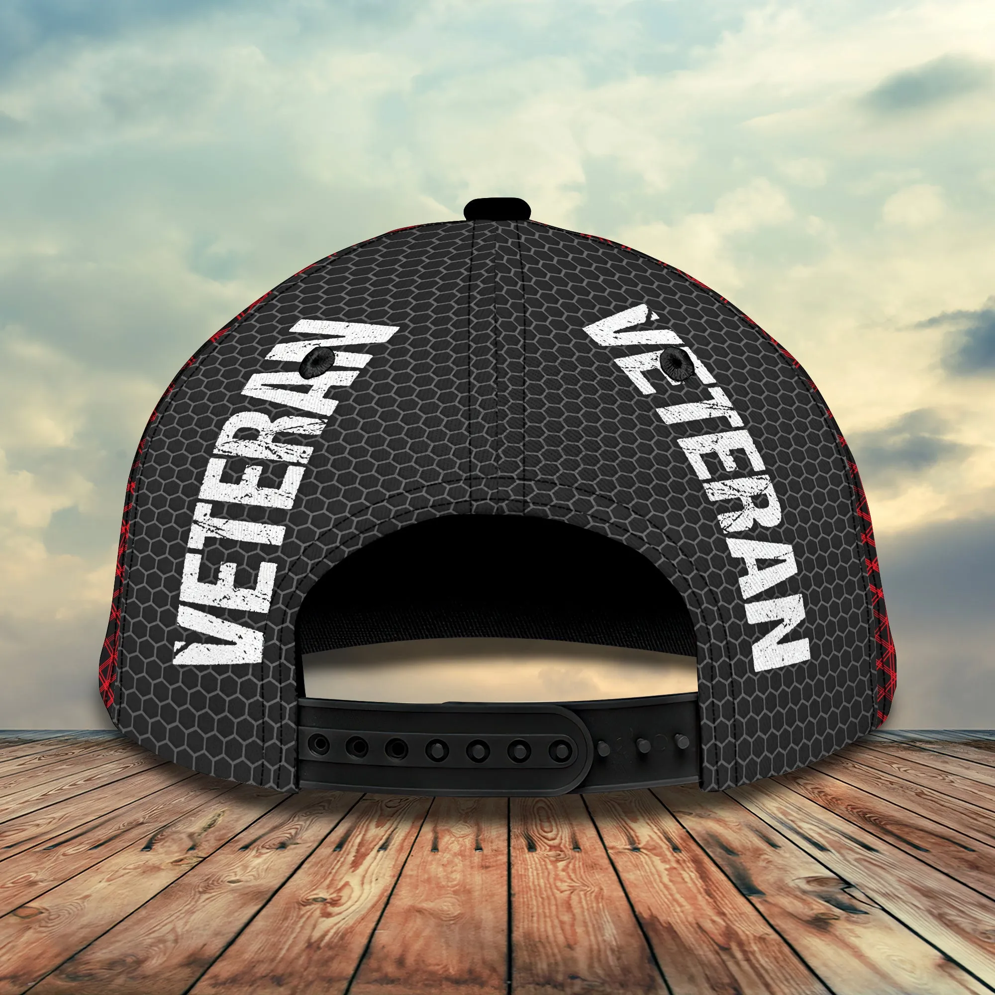 Veteran - Personalized Name Cap - Tra96