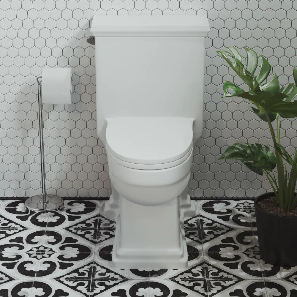 Voltaire One-Piece Elongated Toilet Side Flush 1.28 gpf