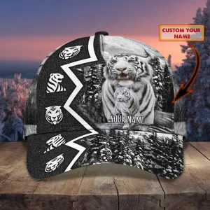White Tiger 02 - Personalized Name Cap - Co98
