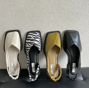 WILLOW Leather Slip-On Flats