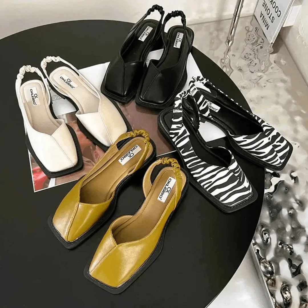 WILLOW Leather Slip-On Flats