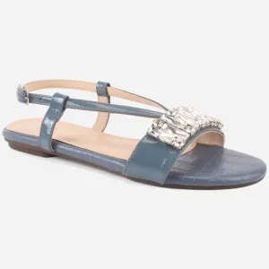 Women "DANTE" Stylish Diamantes Sandals