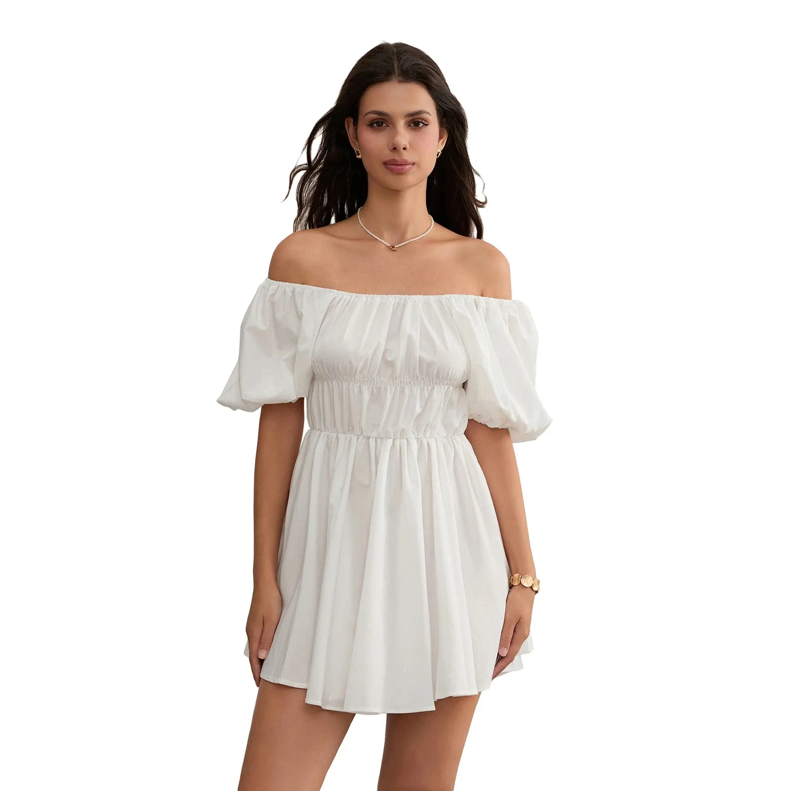 Women’s Casual Summer Off-Shoulder Dress