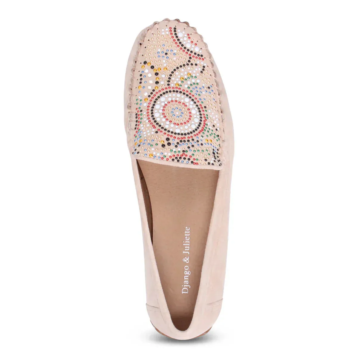 WOMEN'S DJANGO & JULIETTE LARIUS LOAFER | PALE PINK SUEDE