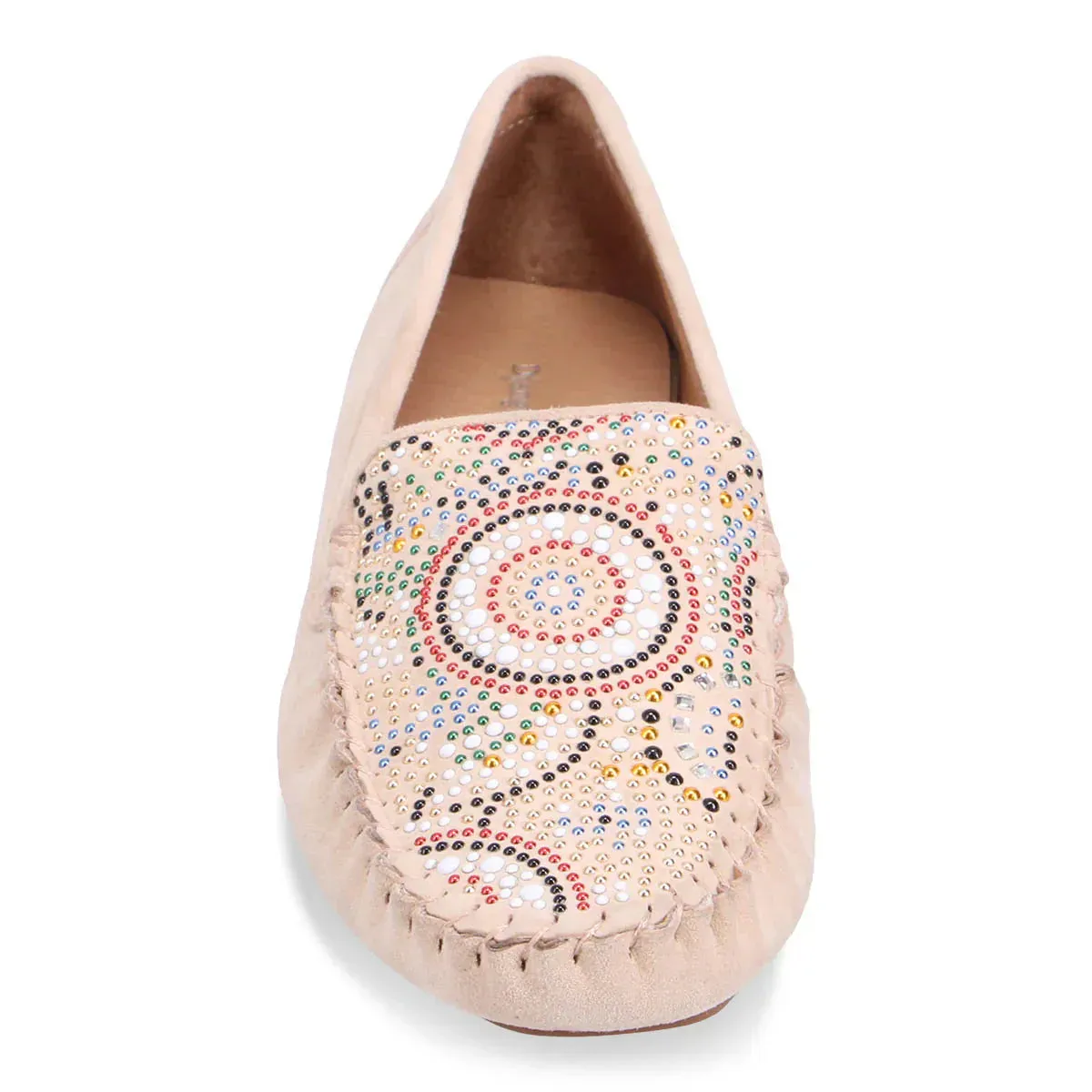 WOMEN'S DJANGO & JULIETTE LARIUS LOAFER | PALE PINK SUEDE