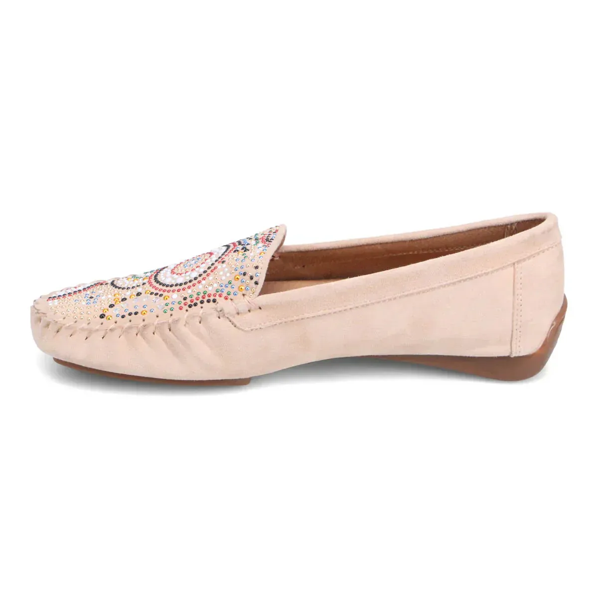 WOMEN'S DJANGO & JULIETTE LARIUS LOAFER | PALE PINK SUEDE