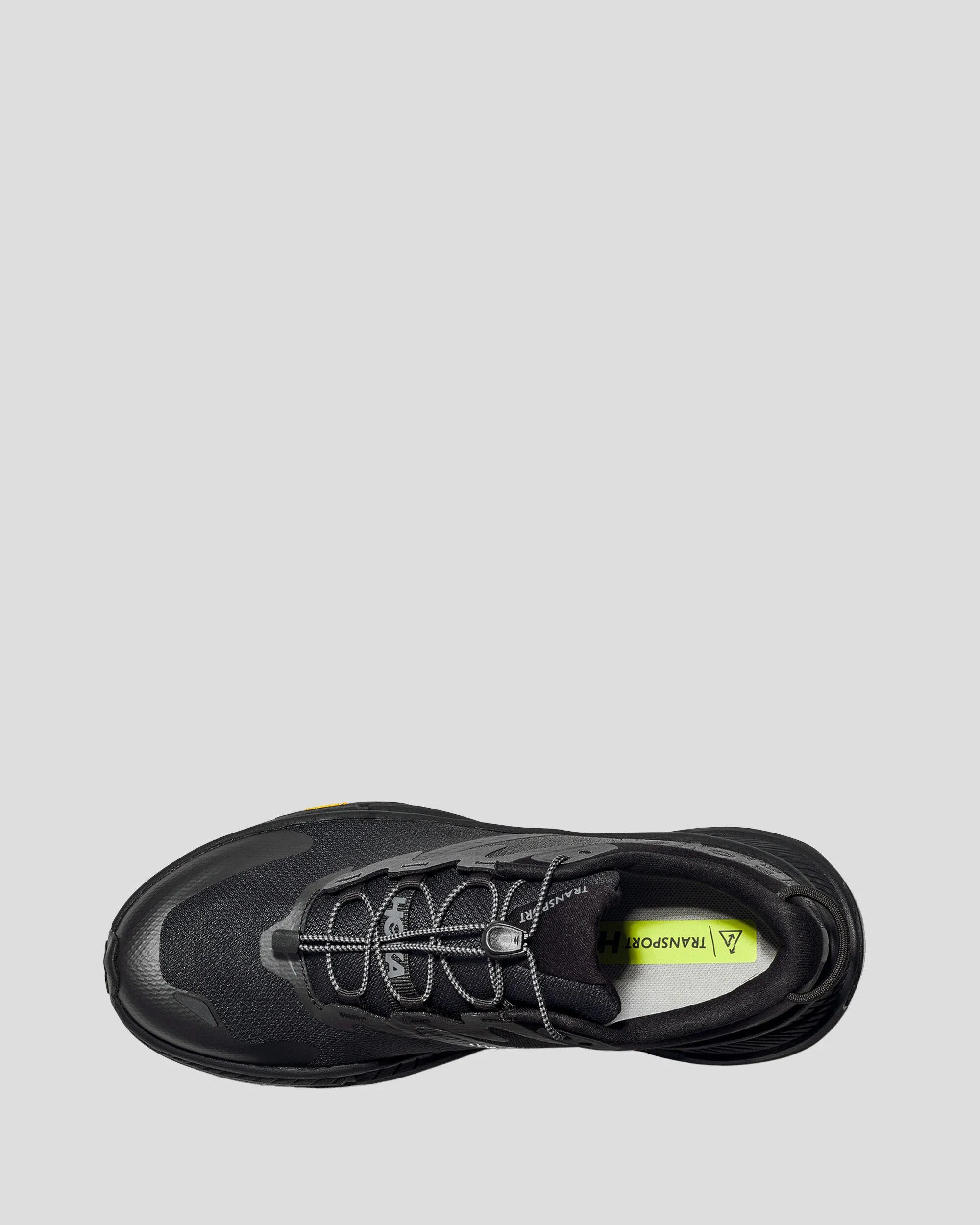 Women's Hoka Transport Walking Shoes - Black/Black