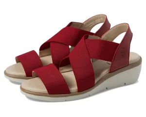 Women's Noli056Fly Wedge Heel Sandal In Lipstick Red