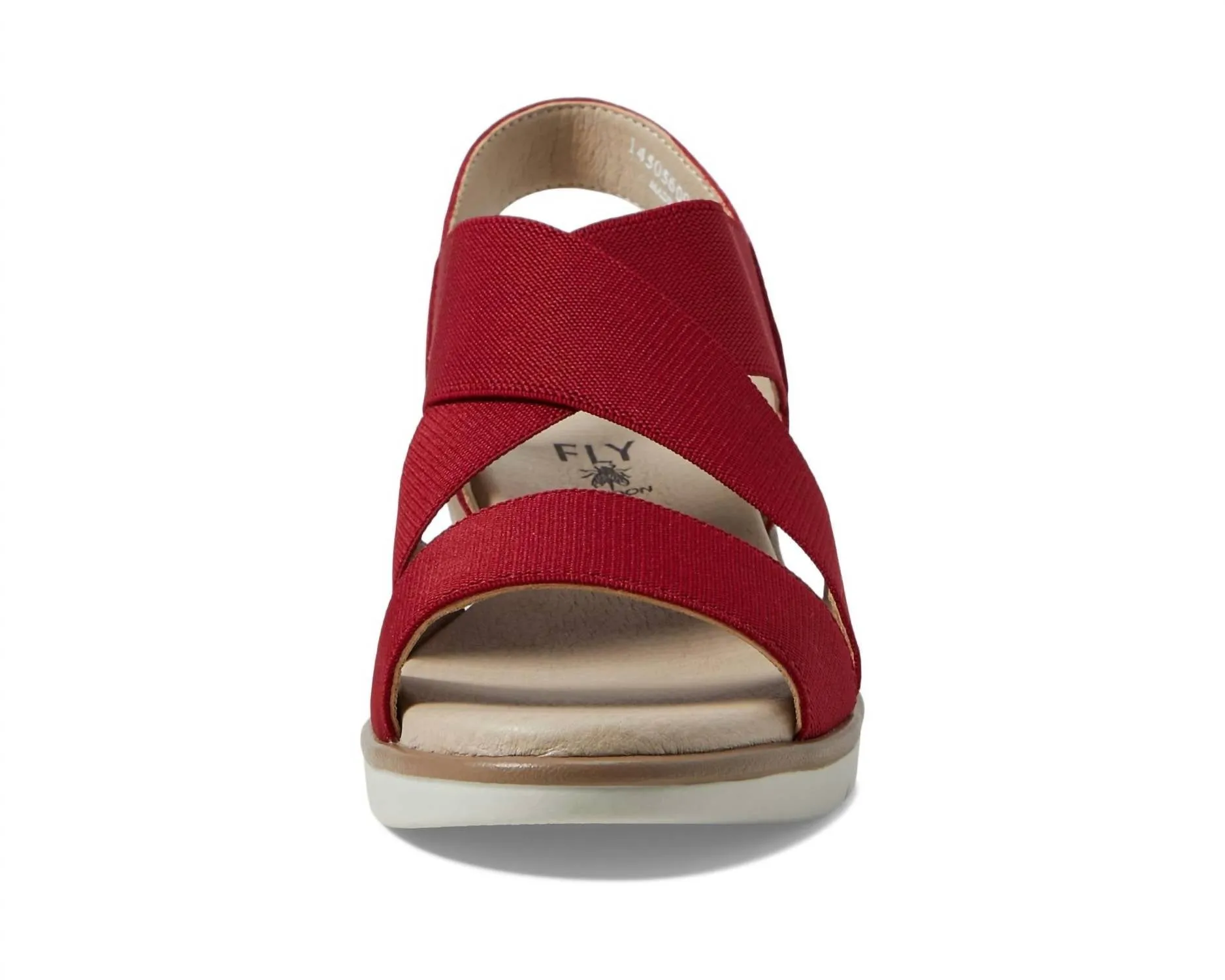 Women's Noli056Fly Wedge Heel Sandal In Lipstick Red