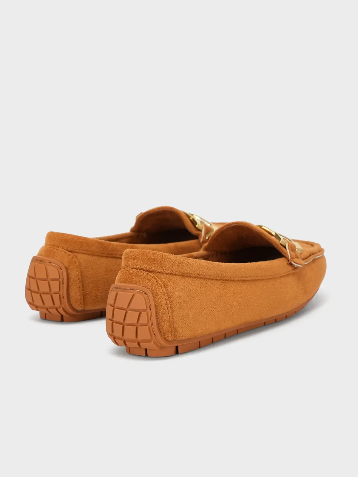 Womens "ALLIRA" Decorated Casual Moccasins