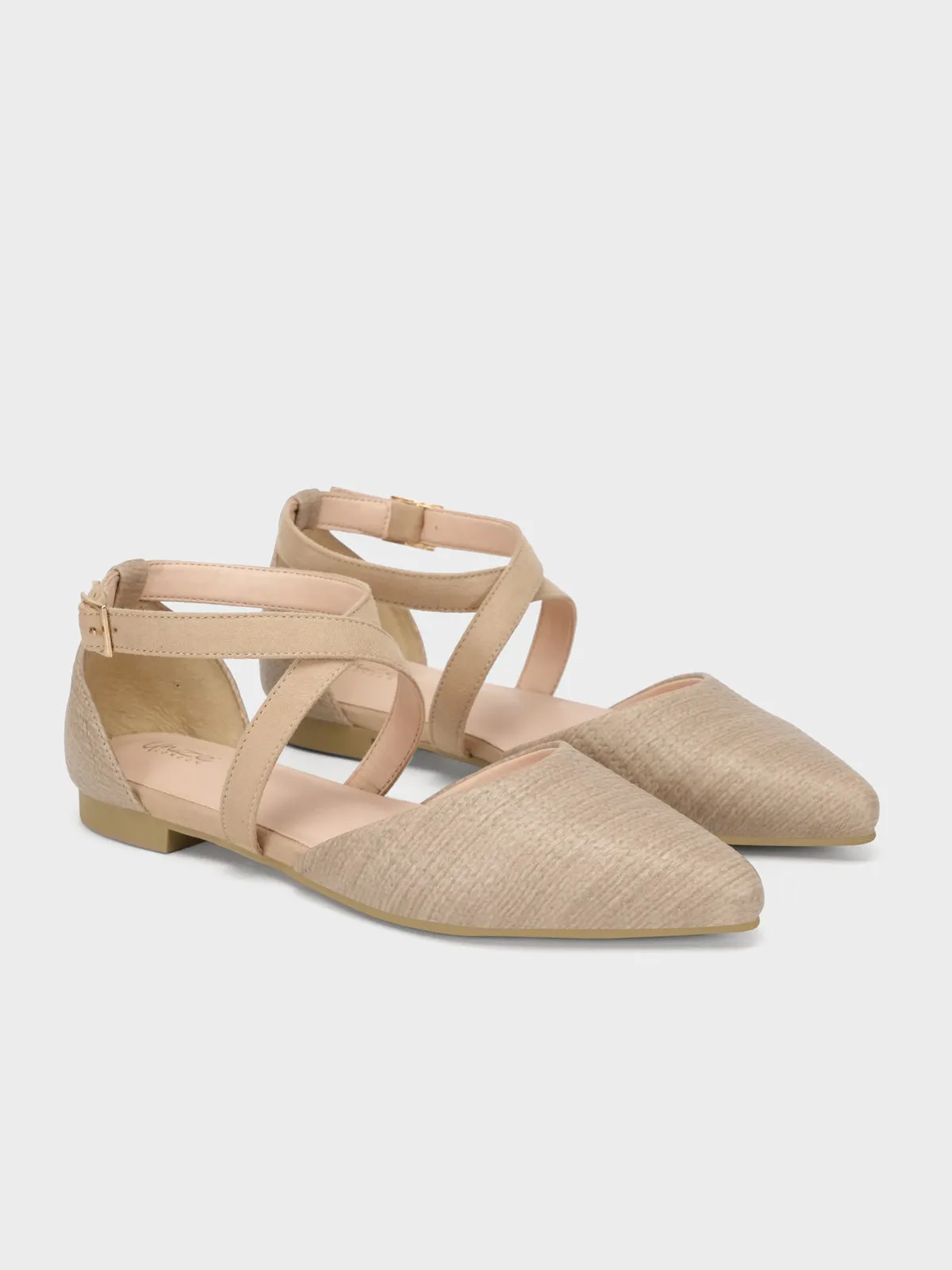 Women's "ROSETTA" Crossover Design Sandals