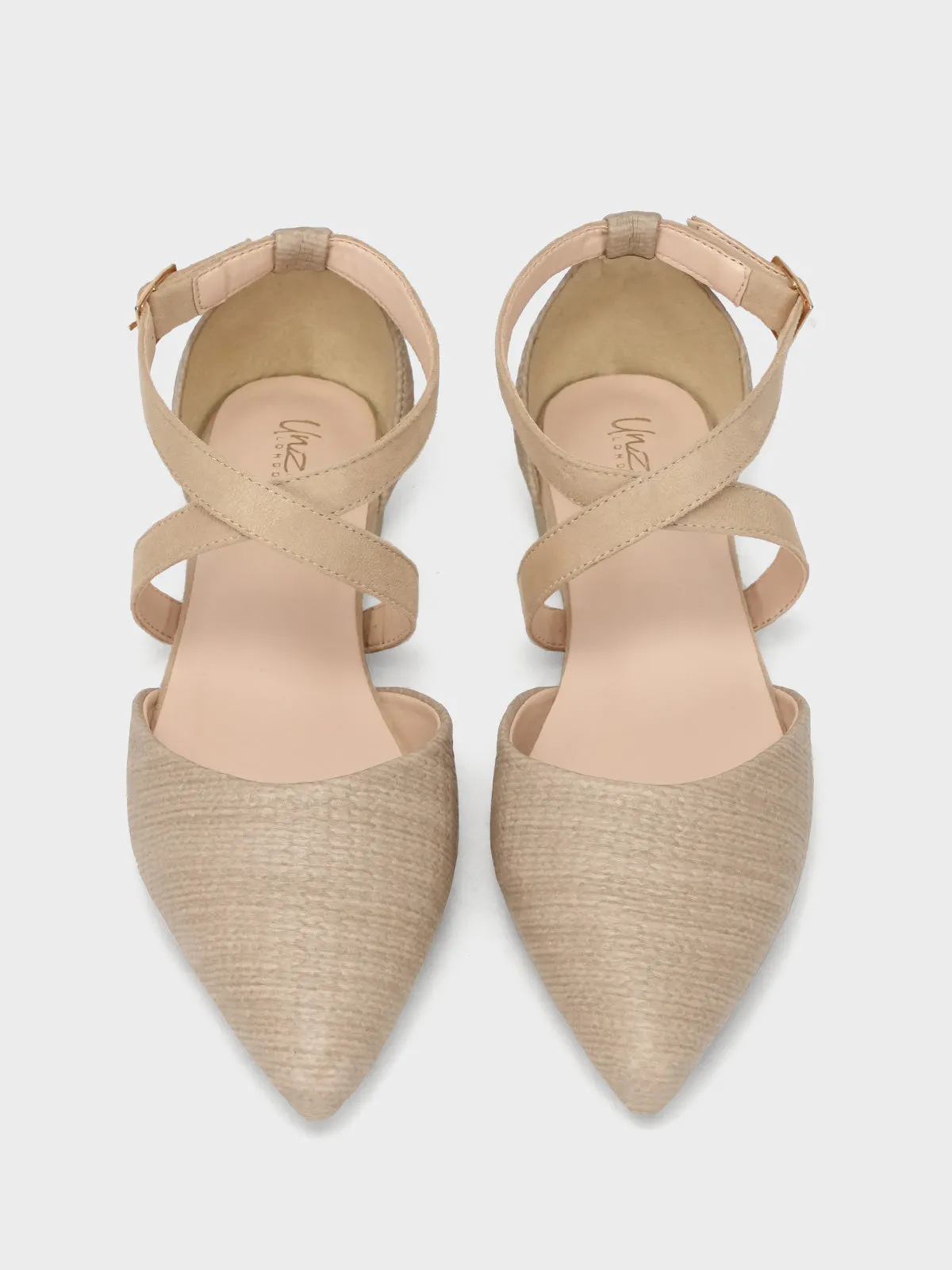 Women's "ROSETTA" Crossover Design Sandals