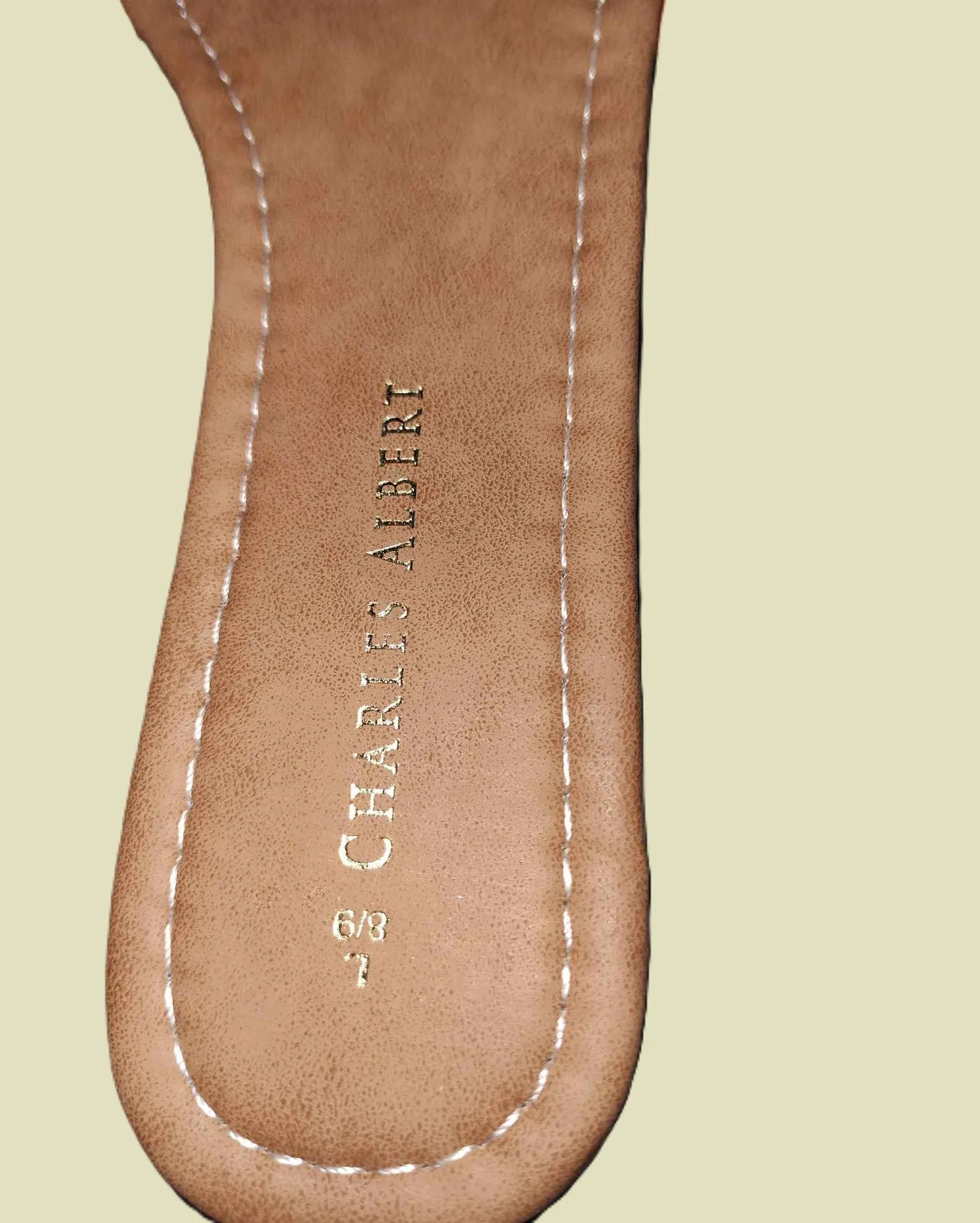 Women's Reflective Gold Flat Bottom Sandals Slides - new with tags
