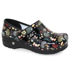 Woodland Creatures Women's Clog in Black