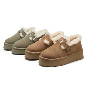 WOOL WRAPPED THICK SOLED BOKEN SHOES 5881