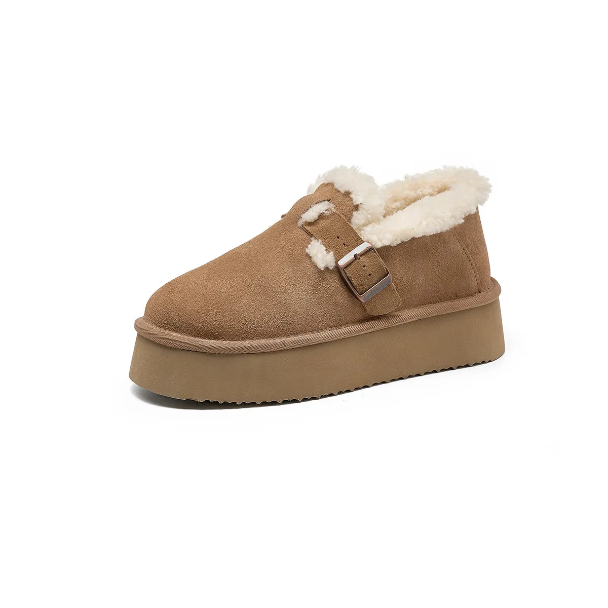 WOOL WRAPPED THICK SOLED BOKEN SHOES 5881