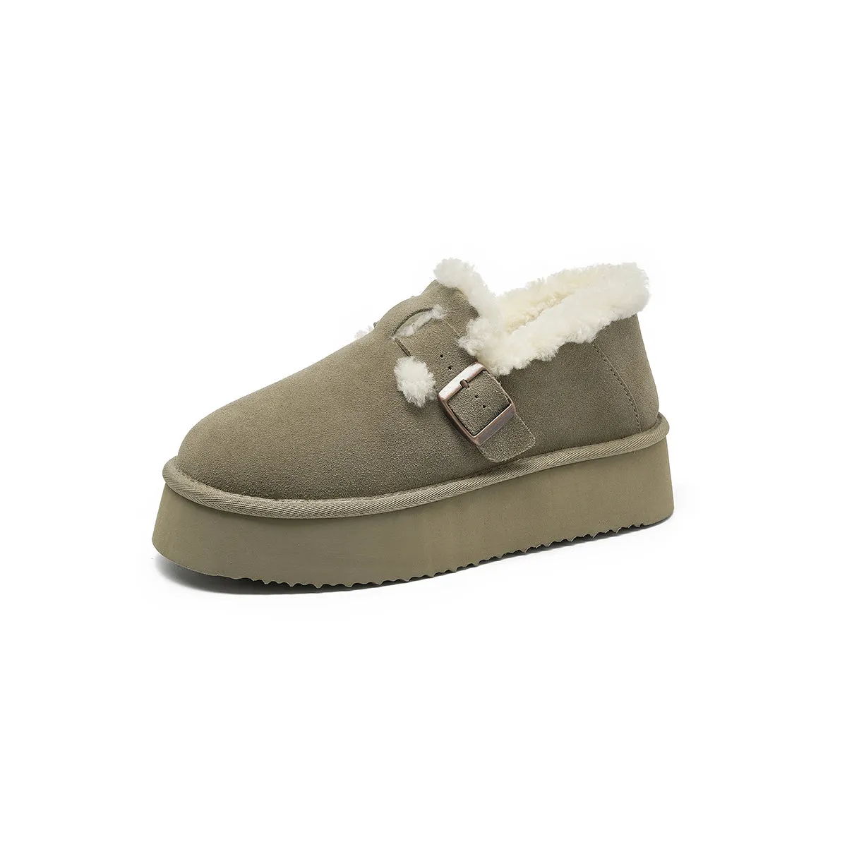 WOOL WRAPPED THICK SOLED BOKEN SHOES 5881