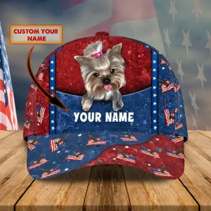 Yorkshire Terrier - Personalized Name Cap - Ha97