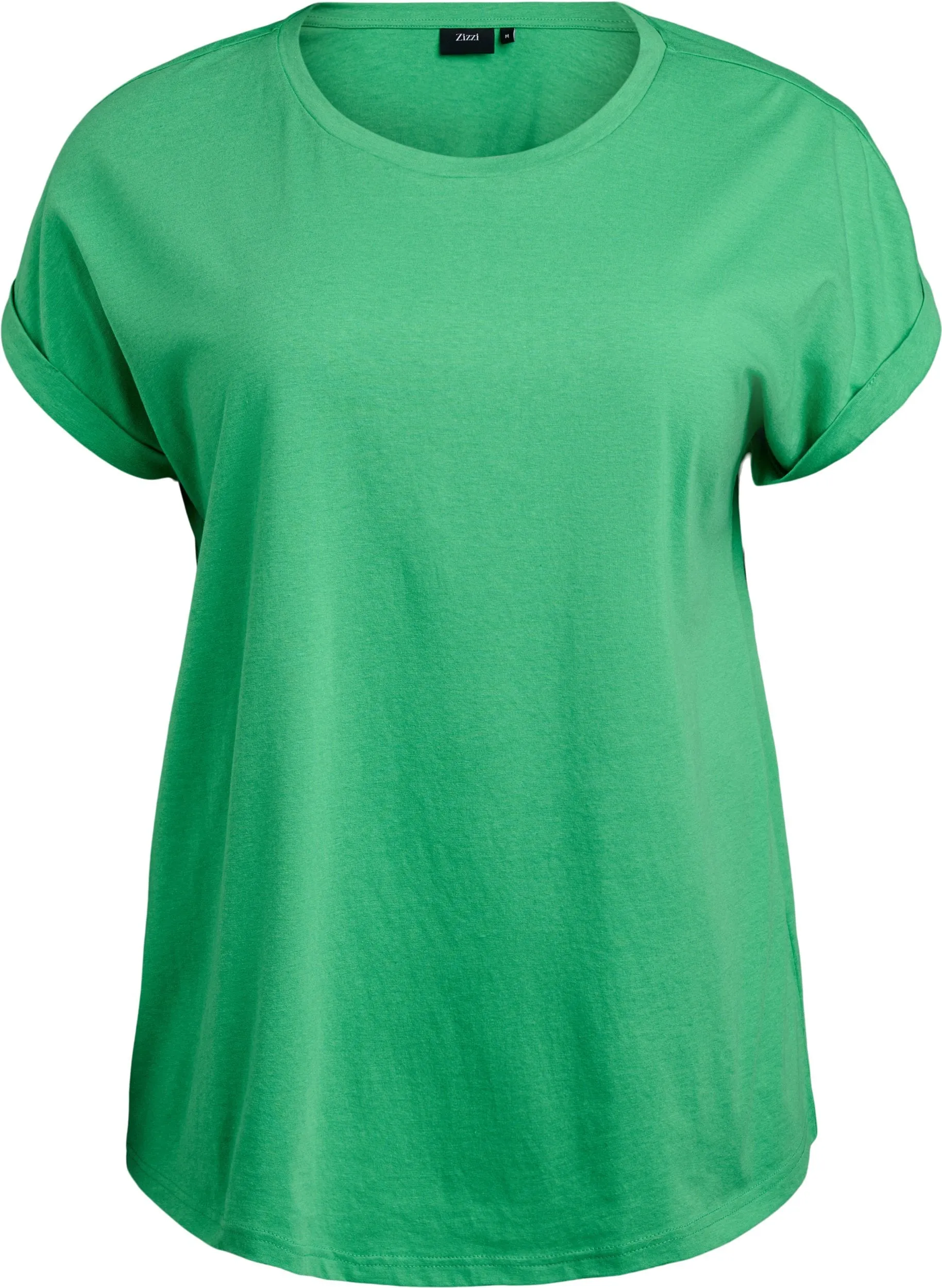 Zizzi Katja T-Shirt in Kelly Green